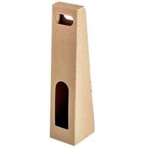 Dėžutė su langeliu 95x100x400mm, ruda