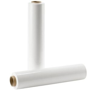 Pakavimo plėvelė Stretch 450 mm x 270 m, 17 mkr, White
