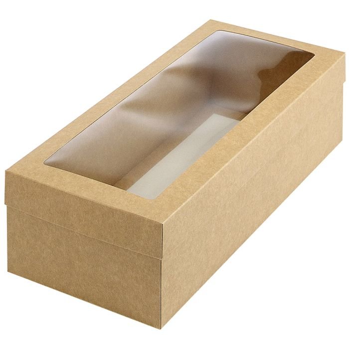 Dviejų dalių dėžutė 350x150x90mm, ruda