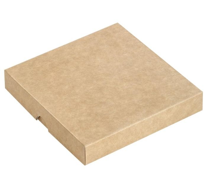 Dovanų dėžutė 120x120x20mm, juoda