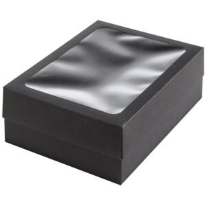 Dviejų dalių dėžutė 280x210x90mm, juoda