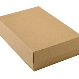 Dovanų dėžutė 350x240x85mm, ruda