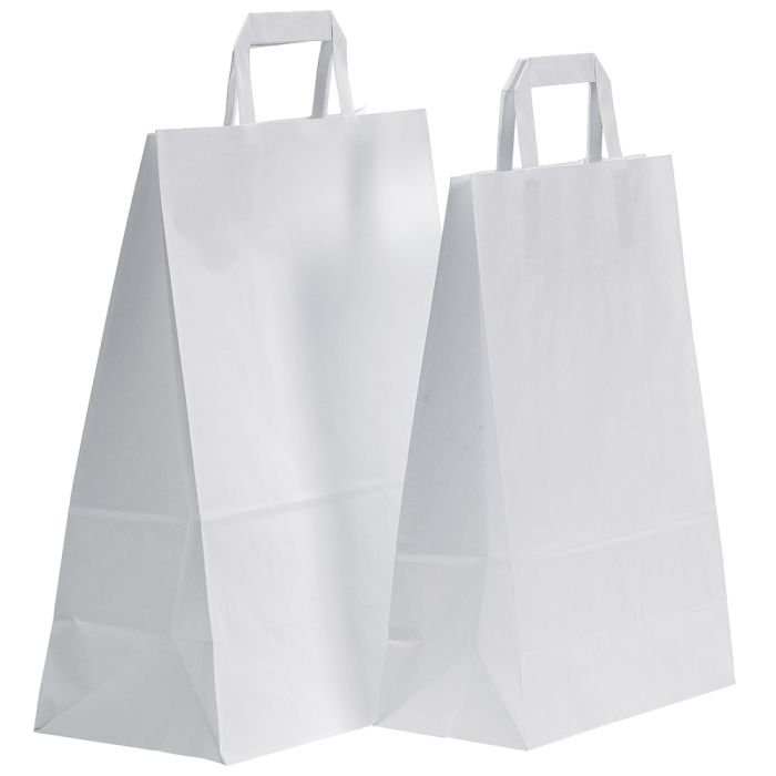 Balti Flat tipo maišeliai 220x100x280mm