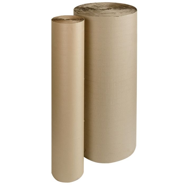 Gofruotas kartonas rulonais 1,5 x 100 m, 180 g/m2