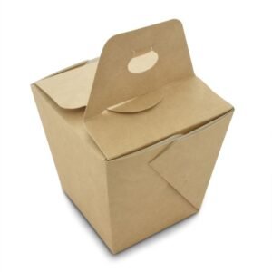 Dėžutės ECO NOODLES 101 x 106 x 106 mm, 700 ml