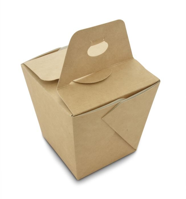 Dėžutės ECO NOODLES 101 x 106 x 106 mm, 700 ml