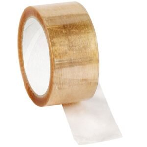 Lipni juosta Solvent 75 mm x 60 m, skaidri